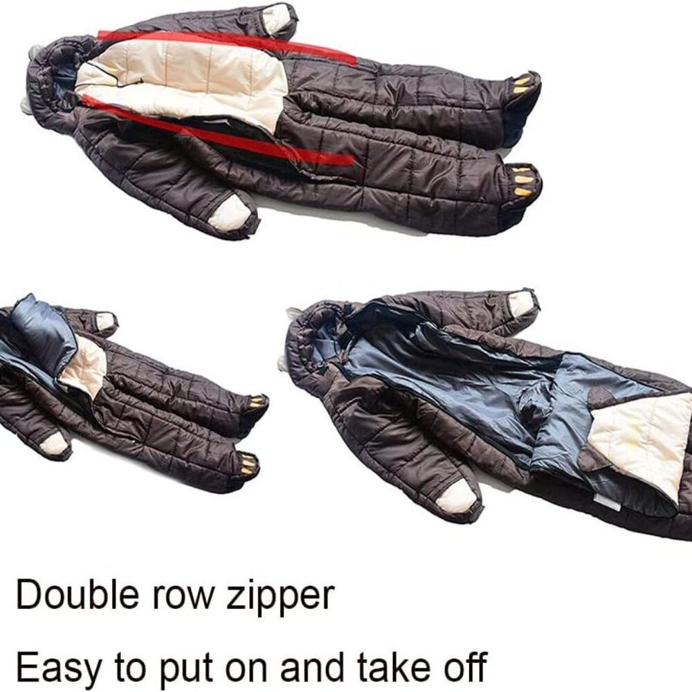 Wearable full body sleeping bag - MEDIUM - Picture 4 of 9